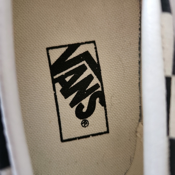 Vans Checkerboard Slip-On Shoes - Picture 7 of 10